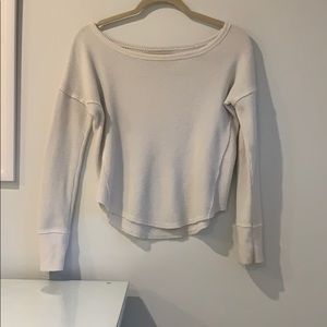 White Abercrombie top